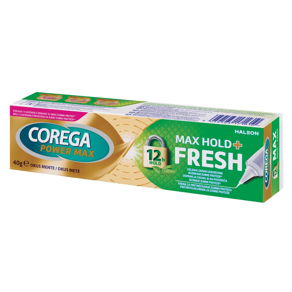 COREGA Екстра силно - Свеж вкус, фикс крема, 40 г