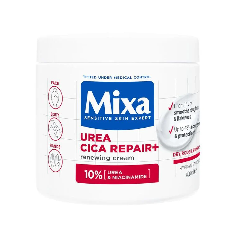 MIXA Cica Urea - крем  за тело 400мл