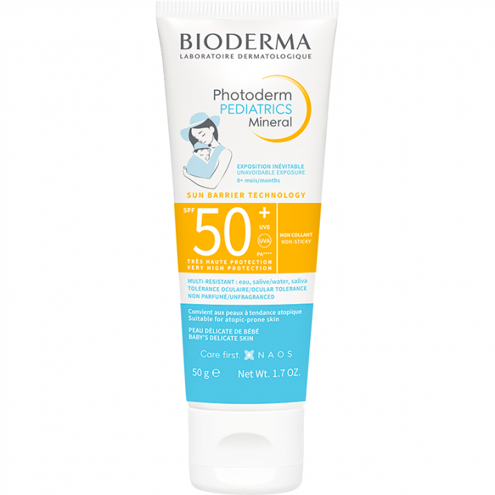 БИОДЕРМА PHOTODERM PEDIATRICS MINERAL SPF50 +