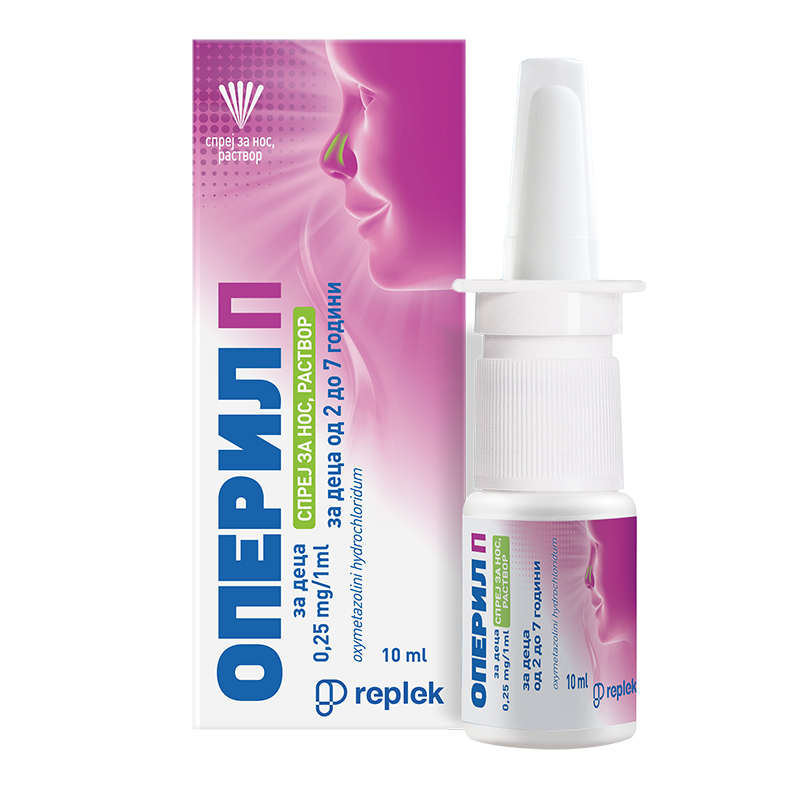 OPERIL P sprej 0.025% za deca 10ml